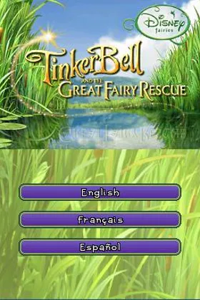 Tinker Bell and the Great Fairy Rescue (Europe) screen shot title